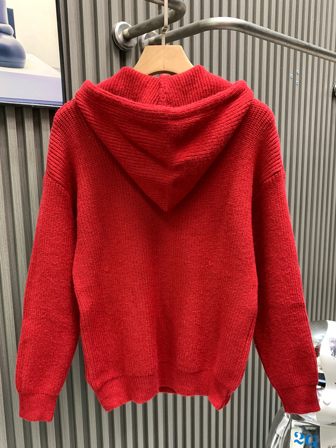 셀린느(CELINE) 로고 후드 니트 스웨터 의류