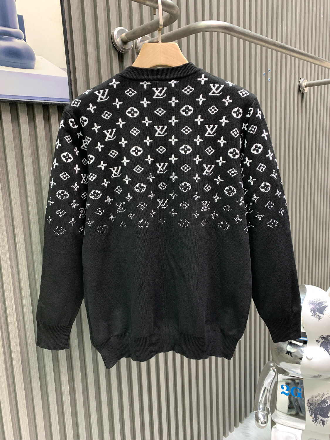 루이비통(LV) 모노그램 그라데이션 라운드 니트 의류
