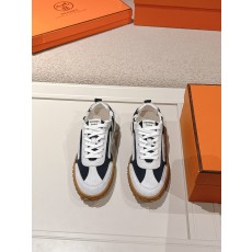 에르메스(HERMES) 스웨이드 고트 레더 스니커즈 신발