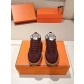 에르메스(HERMES) 스웨이드 고트 레더 스니커즈 신발
