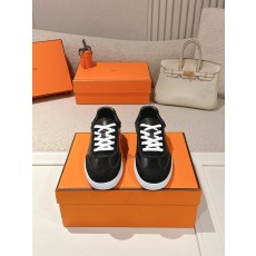 에르메스(HERMES) 고트 레더 스니커즈 신발