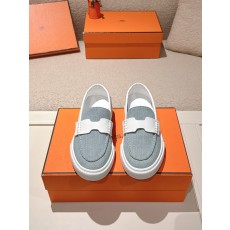 에르메스(HERMES) 플랫폼 커플 로퍼 스니커즈 신발