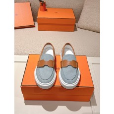 에르메스(HERMES) 플랫폼 커플 로퍼 스니커즈 신발