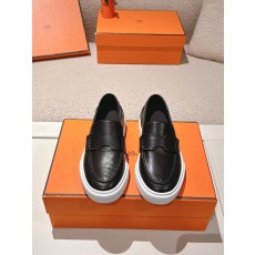 에르메스(HERMES) 플랫폼 커플 로퍼 스니커즈 신발