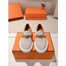 에르메스(HERMES) 플랫폼 커플 로퍼 스니커즈 신발