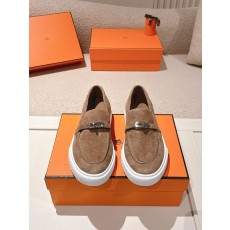 에르메스(HERMES) 플랫폼 커플 로퍼 스니커즈 신발