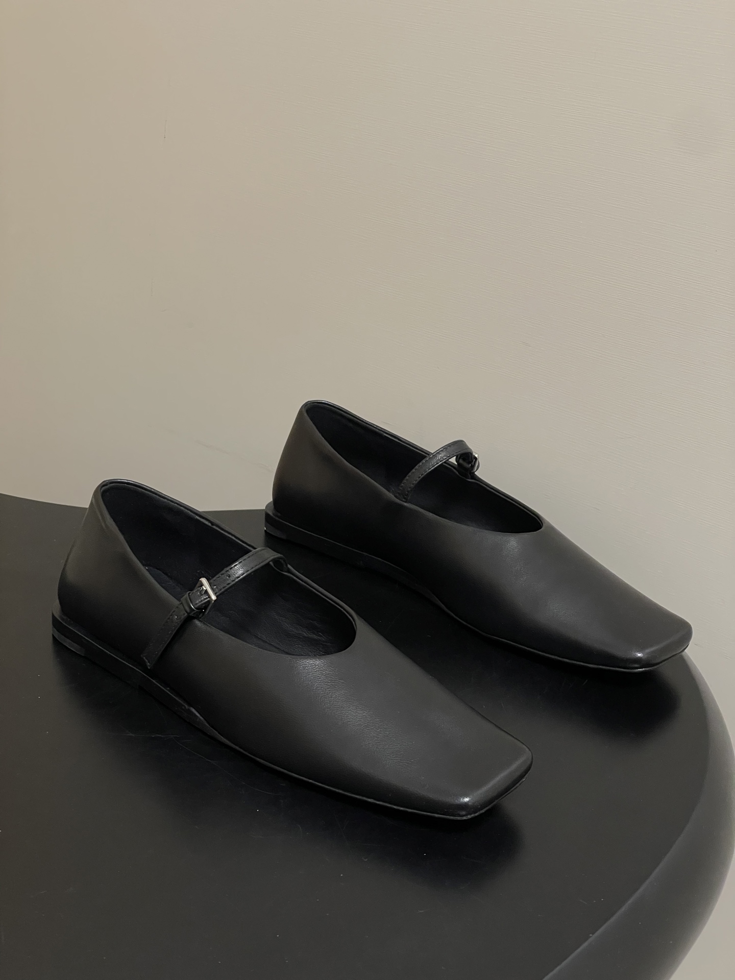 질 샌더(Jil Sander) 스퀘어토 메리제인 단화 플랫 슈즈 신발