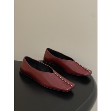 질 샌더(Jil Sander) 스터드 스퀘어토 메리제인 단화 플랫 슈즈 신발