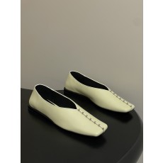 질 샌더(Jil Sander) 스터드 스퀘어토 메리제인 단화 플랫 슈즈 신발