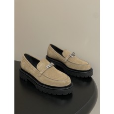 에르메스(Herme) 아이콘 켈리 버클 플랫폼 로퍼 구두 신발