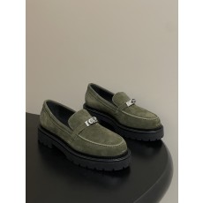 에르메스(Herme) 아이콘 켈리 버클 플랫폼 로퍼 구두 신발