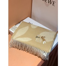 로에베(LOEWE) 자수 로고 목도리 스카프