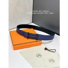 에르메스(HERMES) D’Ancre 버클 리버서블 가죽 벨트 악세사리