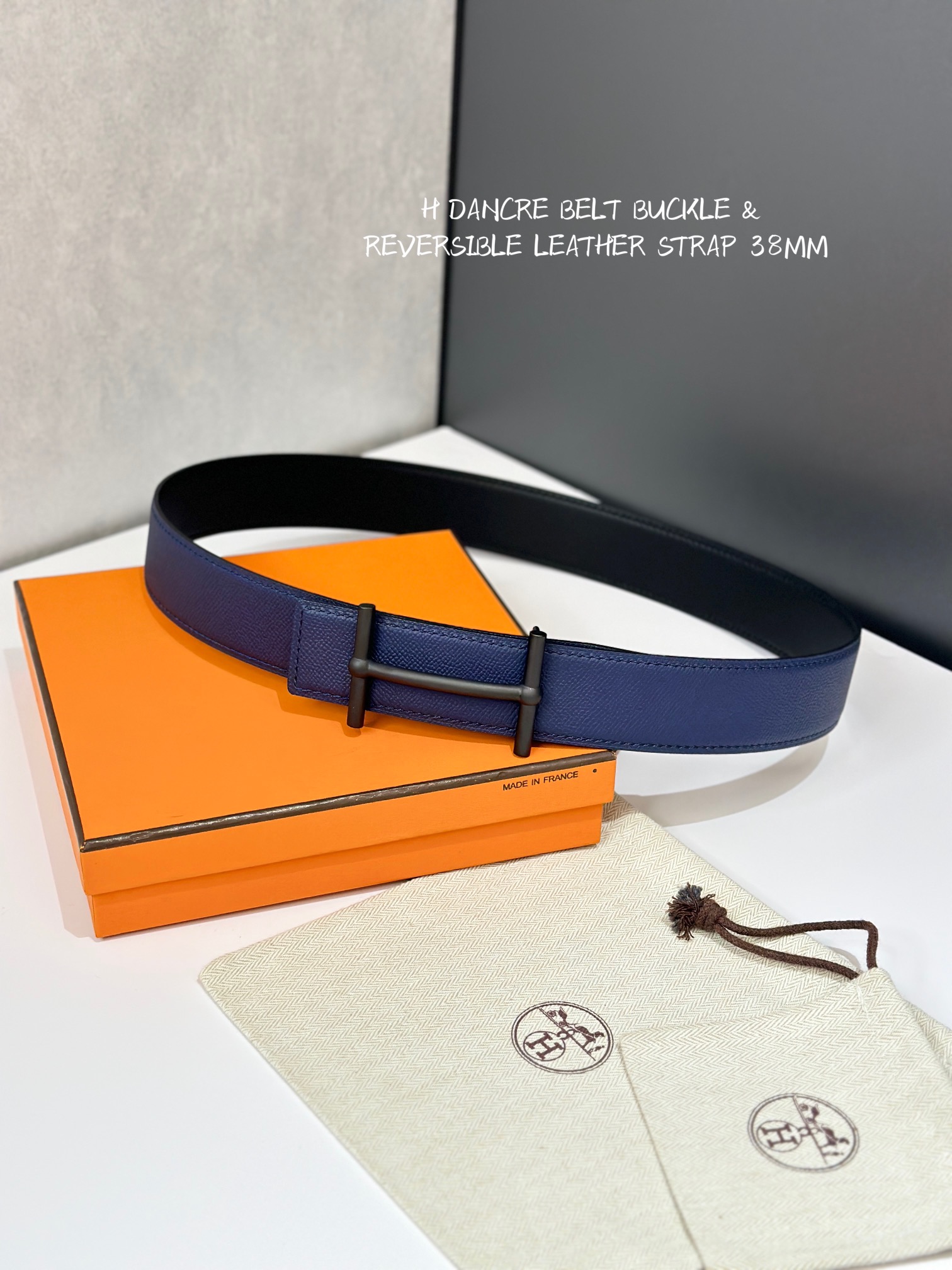 에르메스(HERMES) D’Ancre 버클 리버서블 가죽 벨트 악세사리