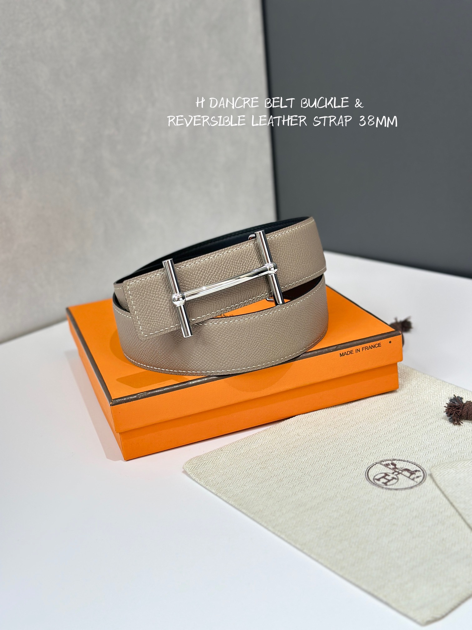 에르메스(HERMES) D’Ancre 버클 리버서블 가죽 벨트 악세사리