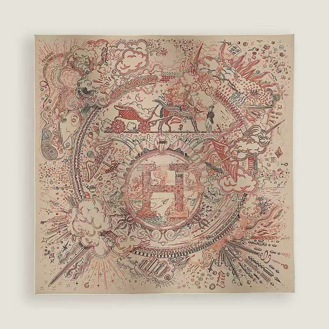 에르메스(HERMES) 실크 까레 스카프