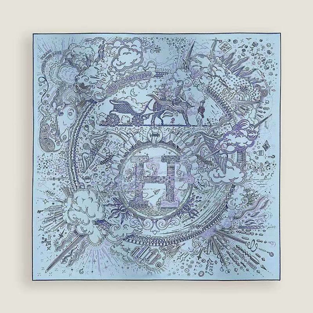 에르메스(HERMES) 실크 까레 스카프