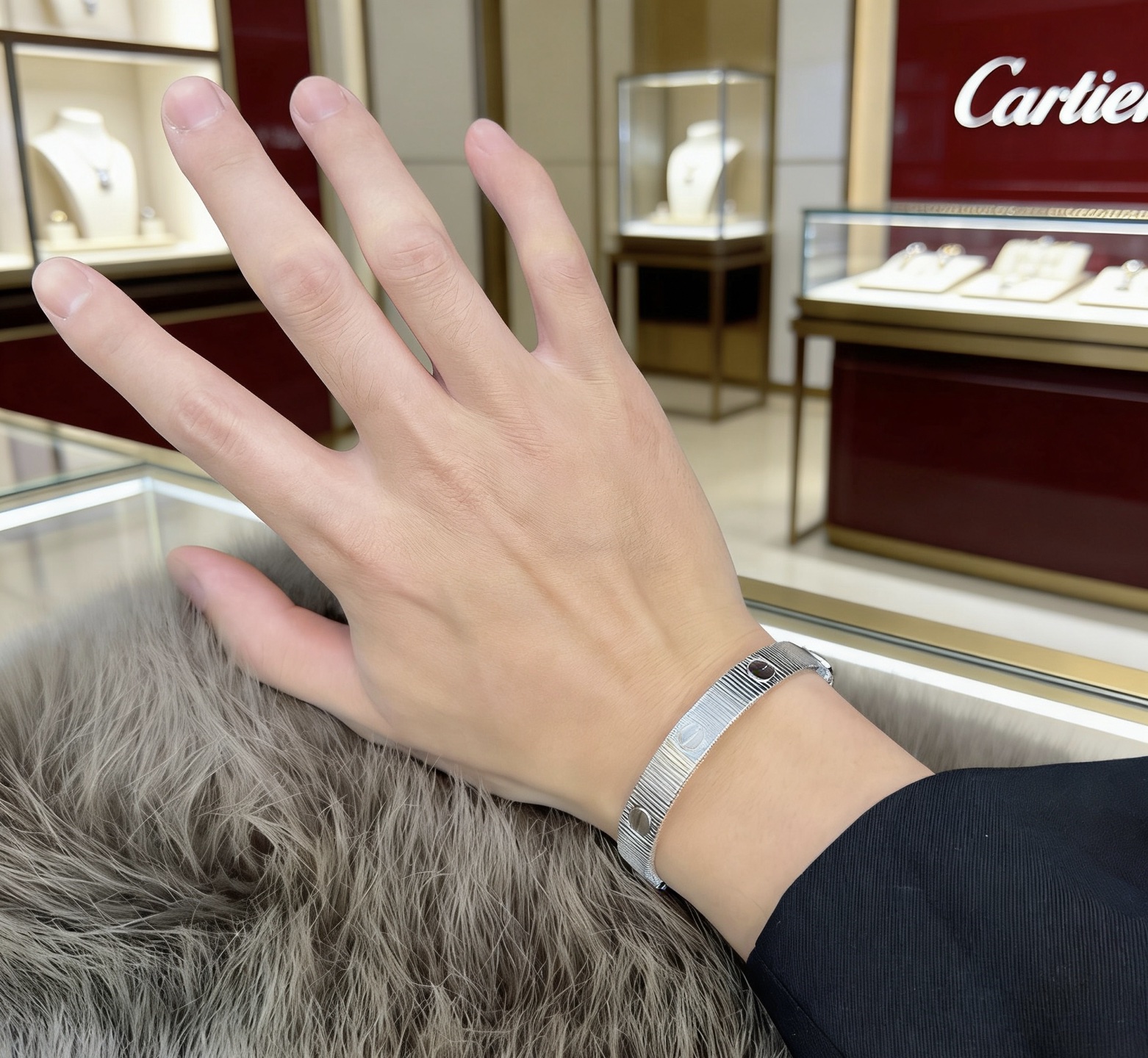 까르띠에(Cartier) 링 모티브 뱅글 팔찌 악세사리