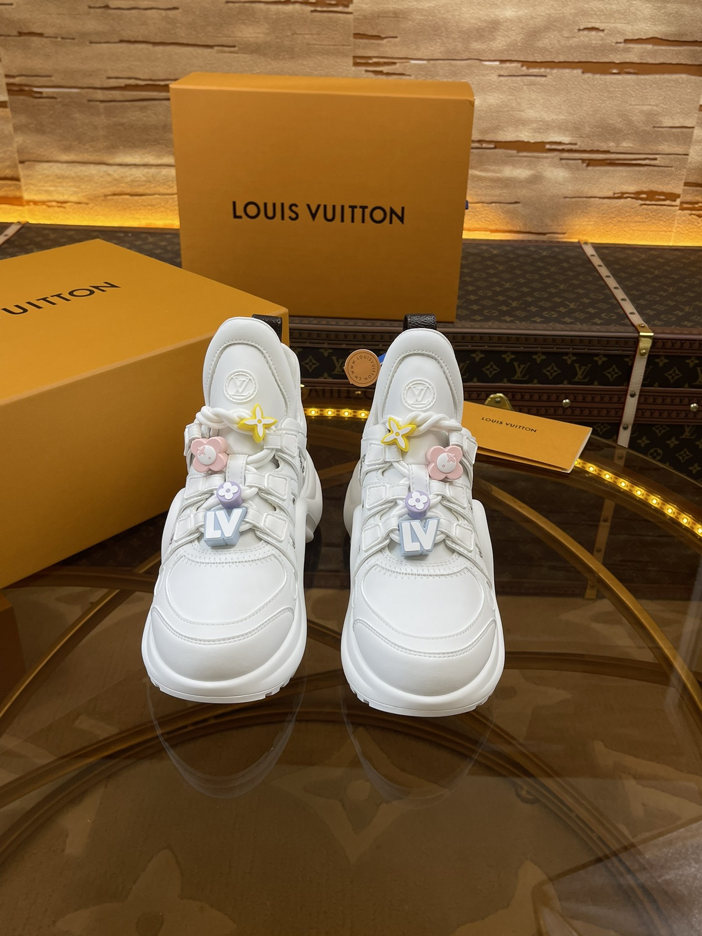 루이비통(LV) 아치라이트 최상위 버전 어글리 슈즈 스니커즈 신발