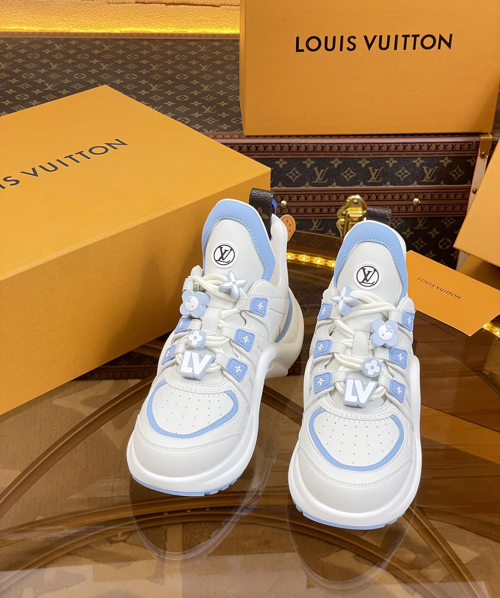 루이비통(LV) 아치라이트 최상위 버전 어글리 슈즈 스니커즈 신발