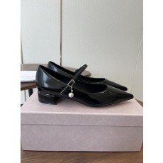 지미추(JIMMYCHOO) 진주 드롭 메리제인 플랫 슈즈 구두 신발