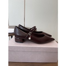 지미추(JIMMYCHOO) 진주 드롭 메리제인 플랫 슈즈 구두 신발