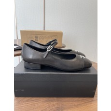 샤넬(Chanel) 프렌치 주얼 버클 스퀘어토 메리제인 플랫 슈즈 구두 신발 굽 2cm