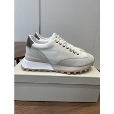 Brunello Cucinelli 브루넬로 쿠치넬리 펀칭 레이스업 스니커즈 신발