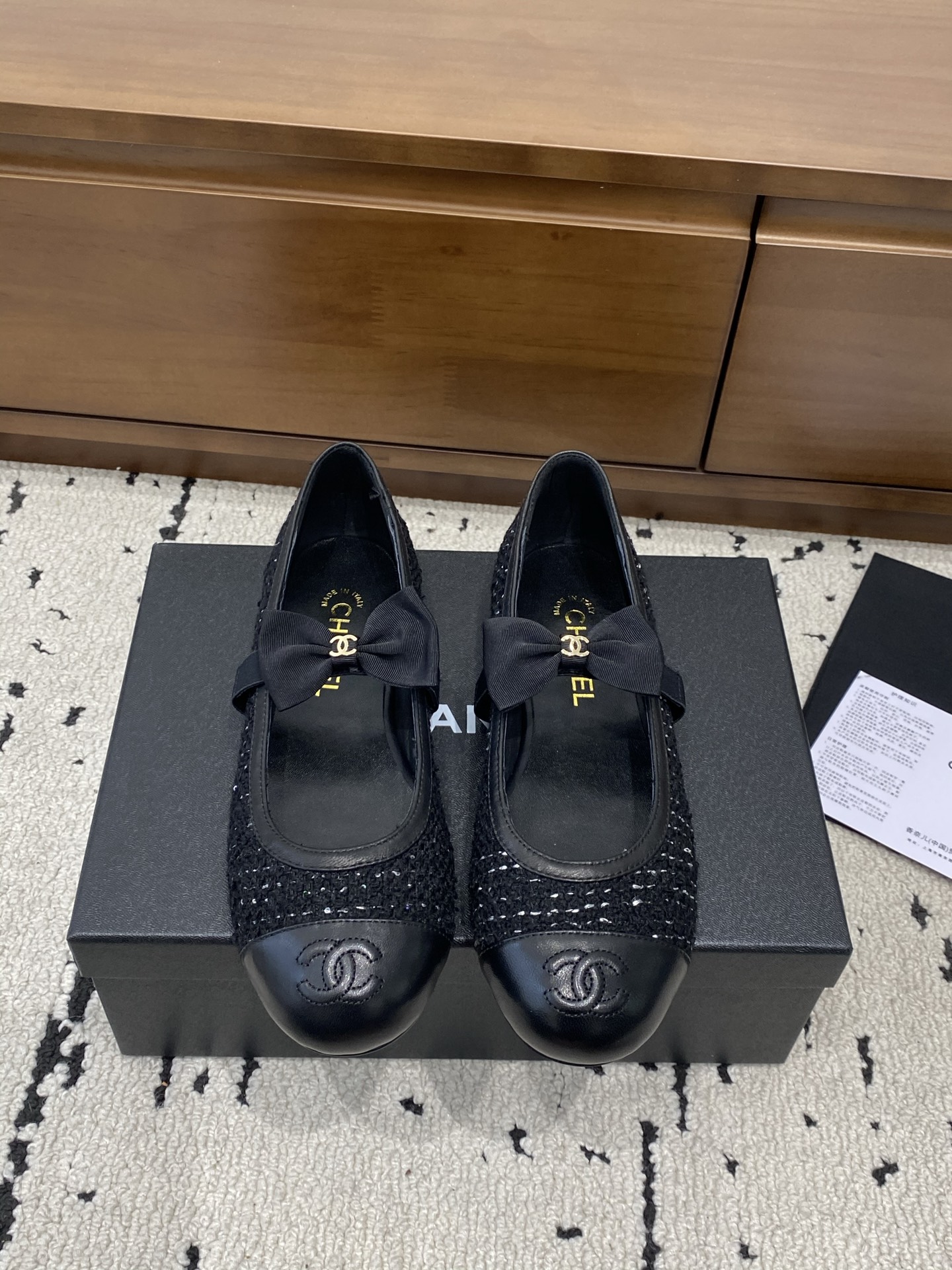 샤넬(CHANEL) 발레리나 플랫 슈즈 단화 신발