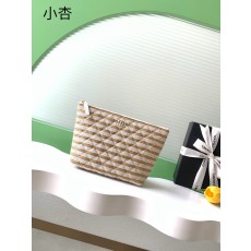 샤넬(CHANEL) 26C 베이지 스트라이프 클러치 백 가방 (스몰)