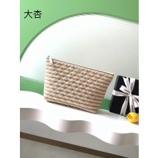 샤넬(CHANEL) 26C 베이지 스트라이프 클러치 백 가방 (라지)