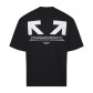 오프화이트(OFF-WHITE) 하프 애로우 프린트 반팔 티셔츠 의류
