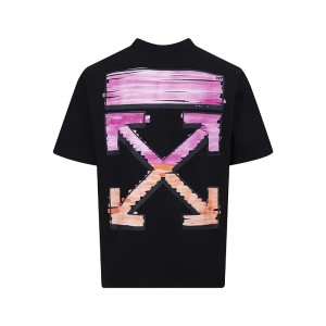 오프화이트(OFF-WHITE) 마커 워터컬러 반팔 티셔츠 의류