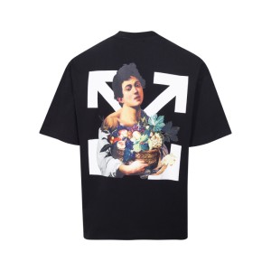 오프화이트(OFF-WHITE) 프루트 바스켓 애로우 반팔 티셔츠 의류