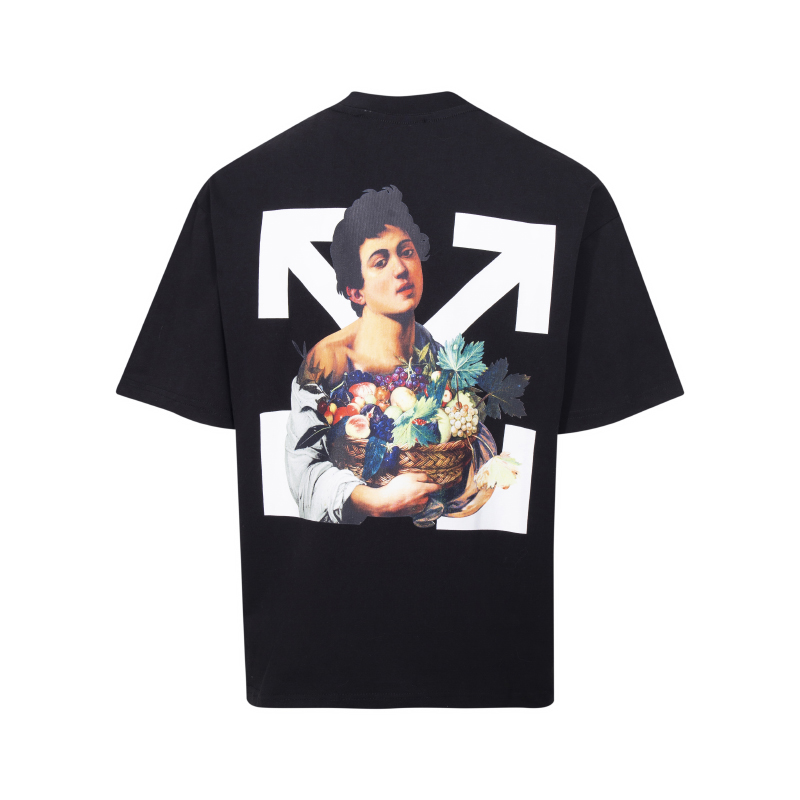 오프화이트(OFF-WHITE) 프루트 바스켓 애로우 반팔 티셔츠 의류