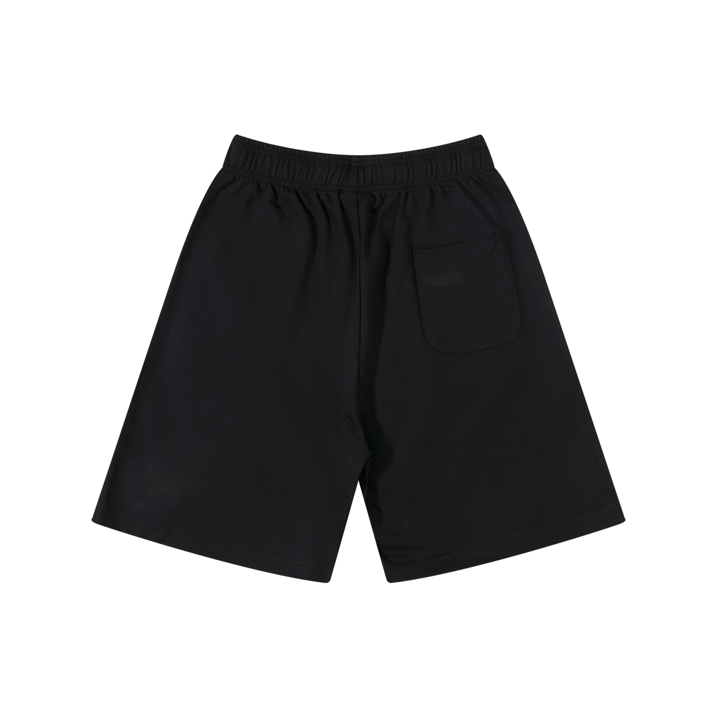 베트멍(VETEMENTS) 빅 로고 자수 슬릿 스웨트 쇼츠 의류