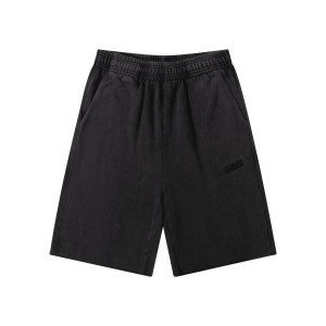 베트멍(VETEMENTS) 로고 자수 워싱 스웨트 쇼츠 의류