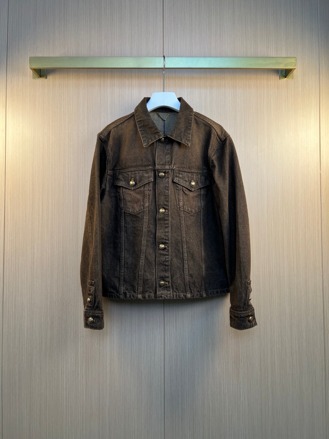 루이비통(LV) 로고 자수 포켓 데님 자켓 의류