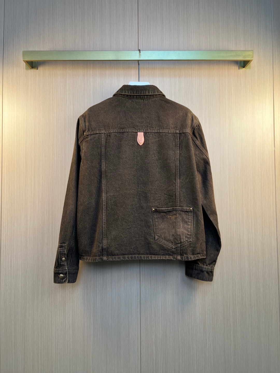 루이비통(LV) 로고 자수 포켓 데님 자켓 의류