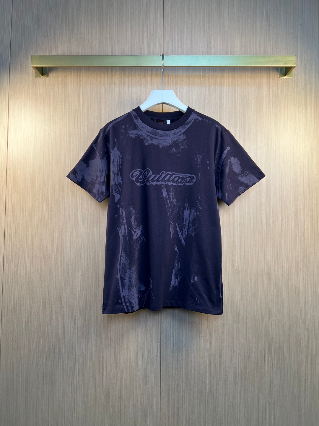 루이비통(LV) 레이어드 그래픽 프린트 반팔 티셔츠 의류