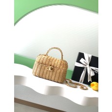 샤넬(CHANEL) 26C 대나무 번팅 박스백 숄더백 토트백 가방