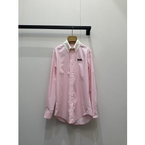 미우미우(Miu Miu) 배색 핑크 셔츠 의류