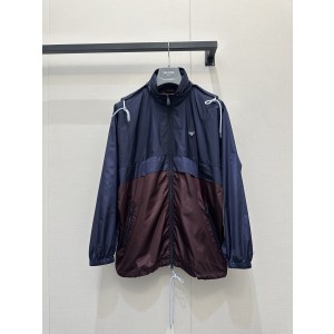 프라다(Prada) 리나일론 배색 자켓 재킷 바람막이 의류