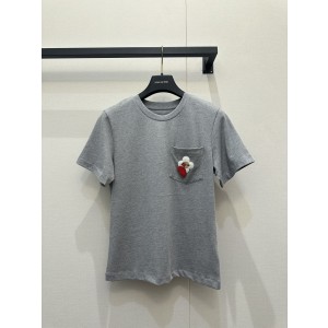 루이비통(LV) 26SS 선플라워 자수 티셔츠 의류