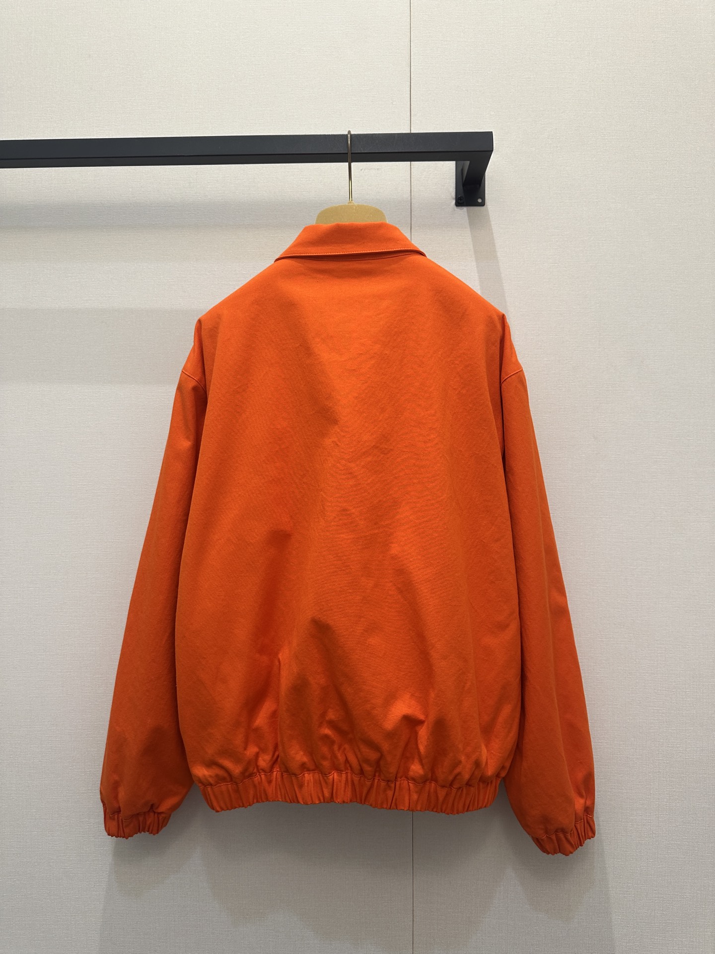미우미우(MiuMiu) 로고 자수 오렌지 자켓 재킷 의류