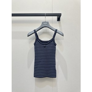 프라다(Prada) 스트라이프 니트 베스트 의류