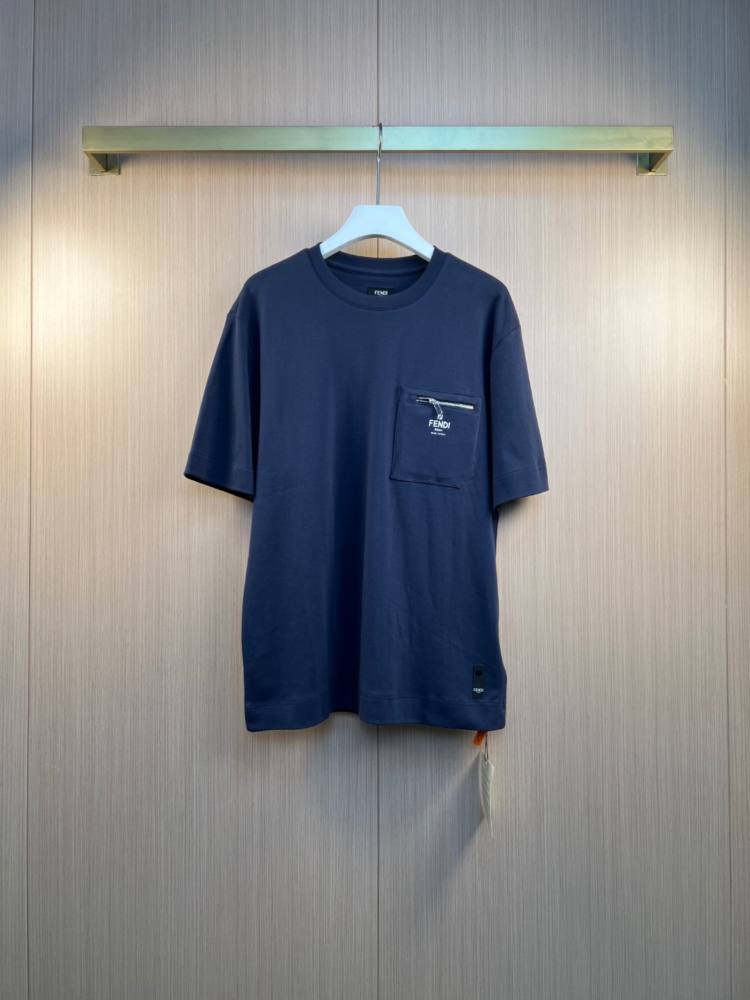 펜디(FENDI) 프린트 포켓 반팔 티셔츠 의류