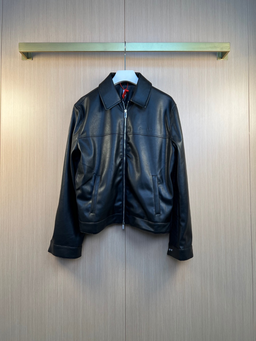 디올(DIOR) 크리스찬 디올 퀼팅 엠보 레더 재킷 의류