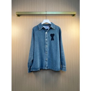 아크네 스튜디오(ACNE STUDIOS) 3D 자수 로고 반팔 티셔츠 의류