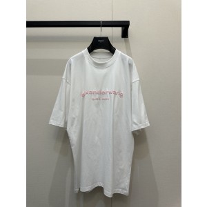 Alexander Wang 알렉산더 왕(AW) 입체 자수 로고 반팔 티셔츠 의류